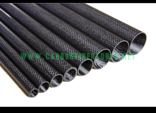 OD 9mm X ID 7mm 8mm X 500MM 100% Roll Wrapped Carbon Fiber Tube 3K /Tubing 9*7 9*8 HaoZhong Carbon Fiber Products
