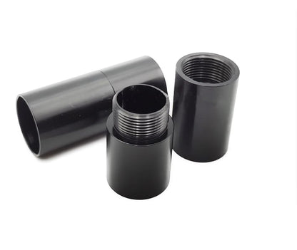 Carbon fiber tube connector 10mm 12mm 16mm 18mm 20mm 25mm Aluminum Alloy threaded splice set HaoZhong Carbon Fiber Technology Co.,Ltd. (close-up)