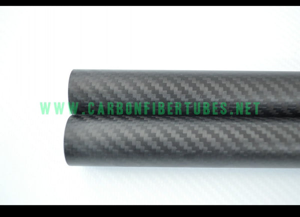 Wholesale sales 10-20pcs OD 42mm - 200mm X Length 1000MM 100% Roll Wrapped Carbon Fiber Tube 3K /Tubing Plain/Twill Glossy/Matte HaoZhong Carbon Fiber Products