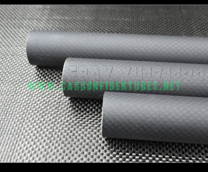 OD 20mm X ID 14mm 16mm 17mm 18mm 19mm X 500MM 100% Roll Wrapped Carbon Fiber Tube 3K /Tubing Twill/Plain Glossy/Matte 20*14 20*16 20*17 20*18 20*19 HaoZhong Carbon Fiber Products