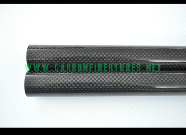 OD 32mm X ID 30mm 29mm X 500MM 100% Roll Wrapped Carbon Fiber Tube