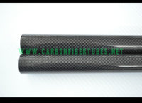 Wholesale sales 10-20pcs OD 5mm - 10mm X Length 1000MM 100% Roll Wrapped Carbon Fiber Tube 3K /Tubing Plain Glossy/Matte HaoZhong Carbon Fiber Products