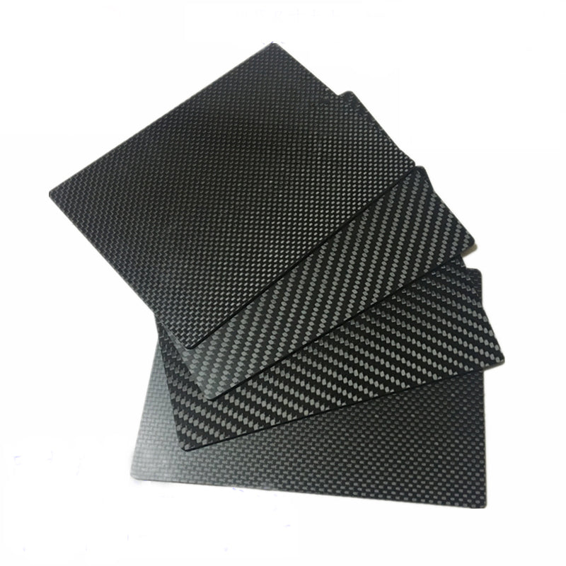 3K Carbon Fiber Plate 200x250mm 100%Pure Carbon Board  Carbon Fiber Material For RC UAV/Toys HaoZhong Carbon Fiber Technology Co.,Ltd. 