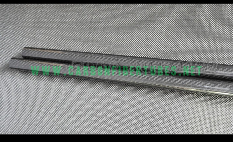 OD 21mm - OD 30mm X 1000MM 100% Roll Wrapped Carbon Fiber Tube 3K /Tubing Plain/Twill Glossy/Matte HaoZhong Carbon Fiber Products