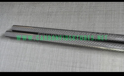 US warehouse OD 21mm - OD 30mm X 1000MM 100% Roll Wrapped Carbon Fiber Tube 3K /Tubing HaoZhong Carbon Fiber Products