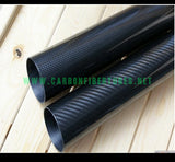OD 40mm X ID 34mm 35mm 36mm 37mm 38mm X 500MM 100% Roll Wrapped Carbon Fiber Tube 3K /Tubing 3k Twill/Plain Glossy 40*34 40*35 40*36 40*37 40*38 HaoZhong Carbon Fiber Products